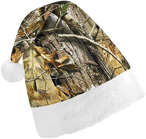 הסוואה הסוואה ציד יער חג המולד כובע אישית סנטה כובע מצחיק חג המולד קישוטים