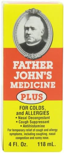 תרופת השיעול של האב ג ' ון פלוס, 4 אונקיות