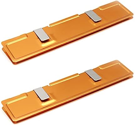 Dahszhi 2pcs גוון זהב זיכרון אלומיניום קירור חום קירור מפיץ קירור יותר עבור DDR SDR RAM