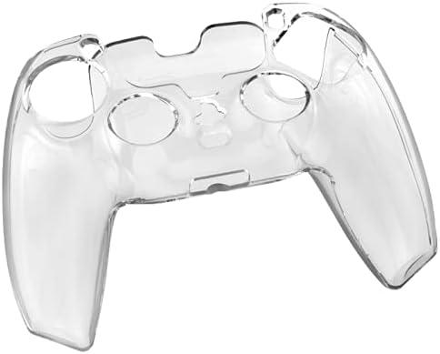 החלפת מקרה קריסטל ברור של Ocity לבקר PS5 מכסה אנטי מגרד מגן