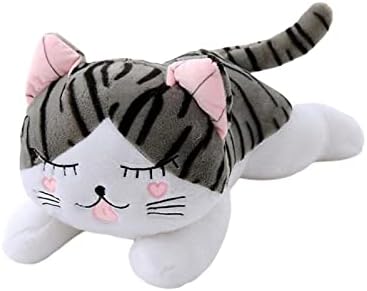 Tianminjiedm צעצועים גדולים לחתול קטיפה חיות ממולאות
