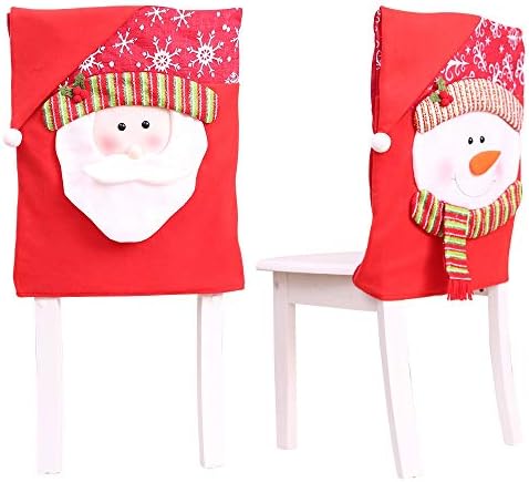 שיפט 2020 חג המולד דקור סנטה איש שלג מטבח שולחן אוכל כיסא מכסה חג בית מסיבת קישוט פונדאס פארה סילה דה קומדור