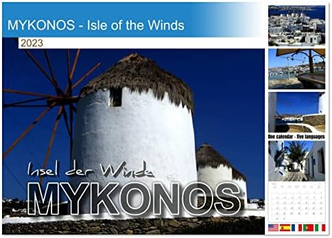 Mykonos - האי הרוחות), לוח השנה החודשי של קלוונדו 2023