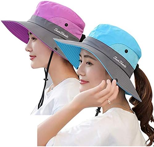 קוקו נשים של קיץ שמש דלי כובעי הגנה ספארי טיולים רחב ברים חוף מתקפל רשת דיג כובע
