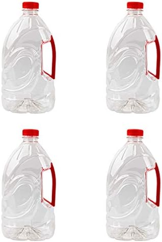 המוטון קמפינג קומקום 4 יחידות פלסטיק גדול בקבוקי מים עם ידית 2500 מ ל גדול מים כד עבור קמפינג ספורט אימונים ופעילות חיצונית