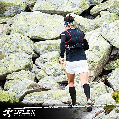 גרבי דחיסה של אתלטיקה של Uflex, התאוששות פציעות גבוהה בברך אצל גברים ונשים