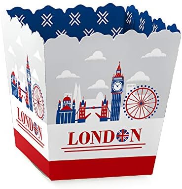 נקודה גדולה של אושר צ'יריו, לונדון - מפלגה מיני קופסאות טובות - בריטניה מפלגת בריטניה פינוק קופסאות ממתקים - סט של 12