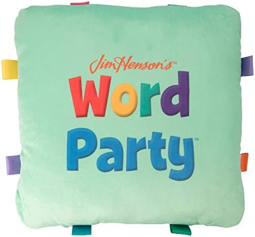 Snap Toys Word Party Piltow - כרית מרובעת קטנה הכוללת דמויות מהתוכנית הלהיט נטפליקס - להתכרבל עם הכרית הצבעונית