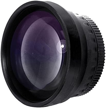 אופטיקה 0.43x בעדשת המרה רחבה בהגדרה רחבה עבור Canon PowerShot SX520 HS