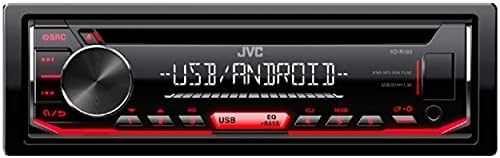 JVC KD -R370 - מקלט סטריאו לרכב CD עם 4 ערוצים עם רדיו מובנה - Payback DISC & AUX - סאונד גדול עם BASS משופר