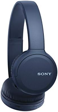 אוזניות אלחוטיות של Sony WH-CH510: אוזניות Bluetooth אלחוטיות על האוזן עם מיקרופון לשיחת טלפון, כחול