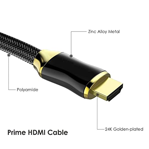 HGVVNM 4K 120Hz כבל HDMI v2.0 אודיו וידאו HDMI ל- HDMI תיבת טלוויזיה בכבלים 8K תיבת מתג מפצל
