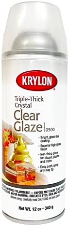 Krylon® Triple Crystal Crystal זיגוג 11 גרם. תרסיס אירוסול