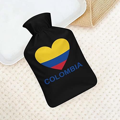 אוהבים בקבוקי מים חמים בקולומביה שקית מים חמים עם כיסוי חמוד לתקופת הקלה על כאבים התכווצויות