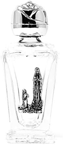 לורדס מים קדושים בבקבוק זכוכית - מלאים במי לורדס אותנטיים