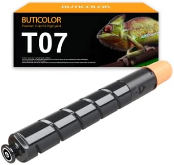 Buticolor 1pk ייצור T07 מחסנית טונר שחור להחלפת תמונת Canon Press C165 DX C7780 C7770 C7765I מדפסת צבעונית