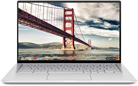 ASUS Chromebook Flip C434-DS384T 2 במחשב נייד 1, 14 מסך מגע Full HD 4-כיווני NanoEdge, Intel Core M3-8100Y מעבד,
