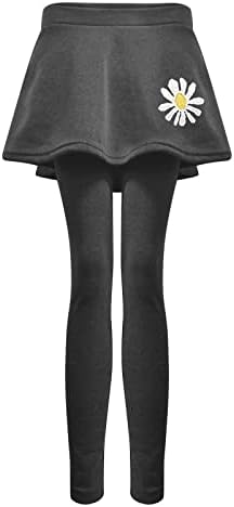 LMSXCT נשים פליס חותלות מרופדות עם חצאית חצאית גולף מחוברת עם חצאית חצאית חורפית חורפית חורפית