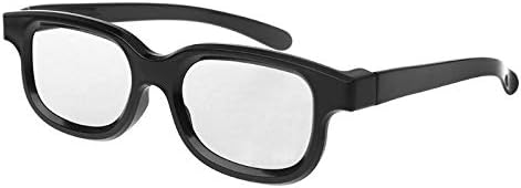 עגול מקוטב פסיבי 3 משקפיים סטריאו שחור עבור 3 ד טלוויזיה אמיתי איימקס קולנוע-ל060 חדש