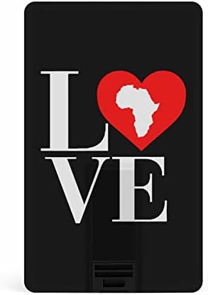 אהבה אפריקה יבשת USB כונן אשראי עיצוב כרטיסי ארהב