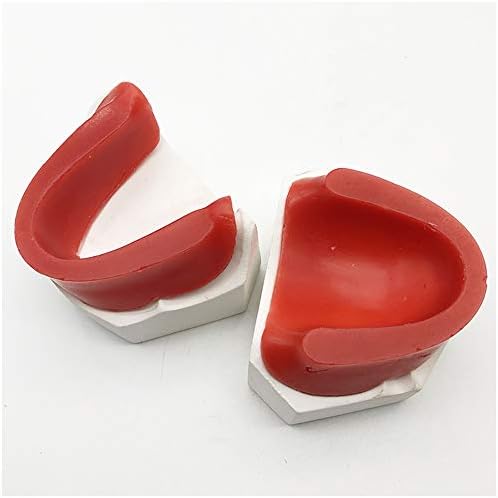 Kh66zky שיניים שיניים לשעוות שעווה דגם שעווה רכה עובש שיניים שיניים מלאכותיות שן מגש בסיס שעווה לסידור שיניים