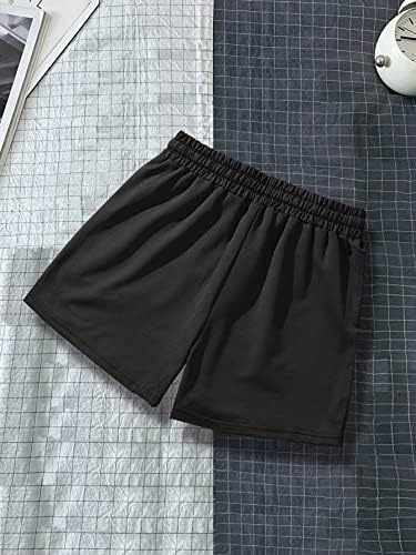 מכנסיים קצרים מגניבים של Gorglitter גברים מגניבים אימון מותניים קצרים לבגדי רחוב עם כיסים