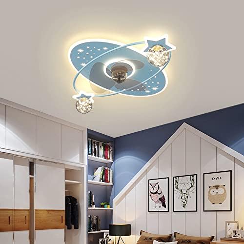 Dlsixyi צעד נטולת מאוורר עמרית אור 50W LED LED סומק הר תקרה מקורה אור עם מאוור