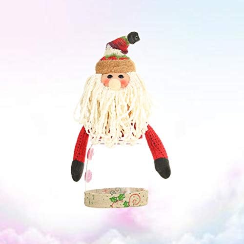 חג המולד קטן סוכריות קוקי ומתנה מיכל צנצנת סעיף סנטה עיצוב חג המולד חלון קישוט