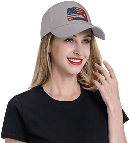 כובע מצחיה יוניסקס נהג משאית אבא כובע מתכוונן מזדמן ספורט שמש כובע לגברים נשים שחור