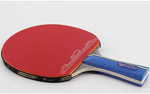 מחבט טניס שולחן Sshhi עם שני מחבטים, המתאים לבלאי מחבט טניס טניס מקורה וחיצוני.