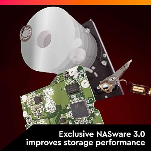 WD Red Pro 14TB NAS 3.5 כונן קשיח פנימי - 7200 סלד, SATA 6 GB/S, CMR, 512MB מטמון