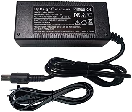 Upbright מתאם AC גלובלי חדש תואם ל- Zoombros 330 Watts 330W גנרטור קמפינג נייד תחנת חשמל CPAP חבילת סוללה 300W DC ב