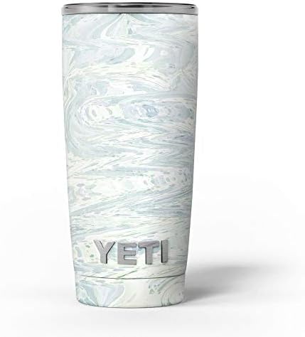 עיצוב Skinz Slate Surble Surble V31 - ערכת עטיפת ויניל מדבקות עור תואמת לכוסות הכוס של Cooler Cooler של Yeti