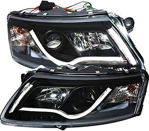 גנרי 2009 עד 2012 שנה עבור אאודי א6 ל הוביל רצועת ראש אורות המכונית הקדמית אור