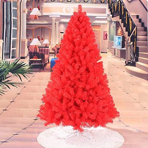 עץ חג המולד של PDGJG, עץ חג המולד של עץ חוף לקישוטי חג המולד, דירה, מסיבה, בית, משרד, קישוטים לחג המולד, אדום