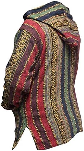 אופנה Shopoholic נשים סולבר -צבעוני סוודר קפוצ'ון קפוצ'ון בוהו באחה