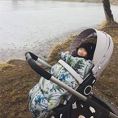 עגלת תינוקות שק שינה חורפית חורף חום ישנה אטום לרוח למעטפות כסאות גלגלים לתינוקות