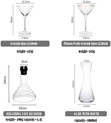 כוס יין LXDZXY, כוס קוקטייל, כוסות יין קטנות 220 מל, סט של 2, כוסות קוקטייל פלסטיק לשימוש חוזר, טעימות יין,