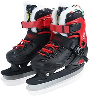 רזה ילדי כדור סכין נעל קרח נעליים-קרח הוקי גלגיליות קטיפה רירית קרח סקייט עבור שדה הוקי ילדים ומבוגרים אימון ולמידה