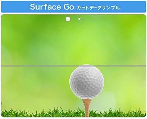 כיסוי מדבקות Igsticker עבור Microsoft Surface Go/Go 2 אולטרה דק מגן מדבקת גוף עורות 000218 דשא יריית גולף