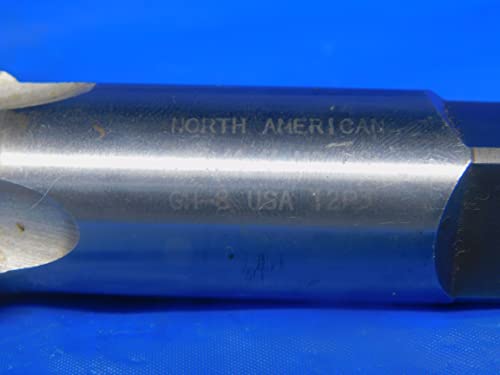 צפון אמריקה 1 1/4 7 GH8 HSS NC BOTTOING TAP 4 ישר חליל 1.25 GH -8 ארהב - TH0903