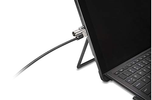 מנעול מחשב נייד של Kensington Nanosaver עבור Select HP Elitebooks ו- Chromebooks, כבל נעילת אבטחת מחשב