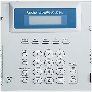 אח PPF5750E Intellifax-5750E מכונת פקס לייזר ברמה עסקית, העתק/פקס/הדפס