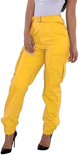 מכנסי טרנינג מותניים גבוהים המותניים המותניים רצים מכנסי אימון רחבים משקל קל משקל עם מכנסי טרקלין בכיסים