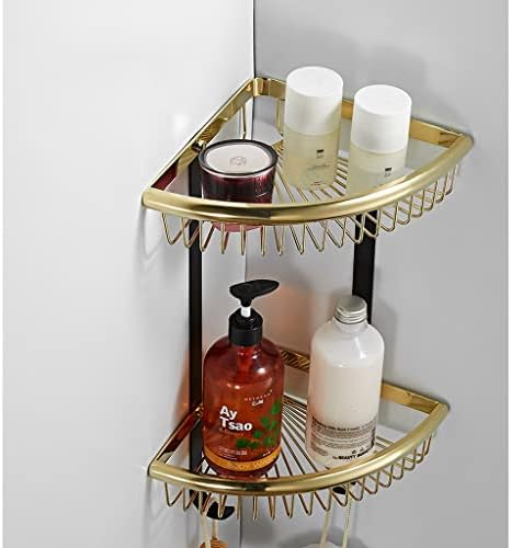 מדף אמבטיה מדף אמבטיה מדף קיר אמבטיה אמבטיה מטבח אמבטיה מדף קיר קיר תליה סל אחסון רב -פונקציונלי מתאים לחדר אמבטיה