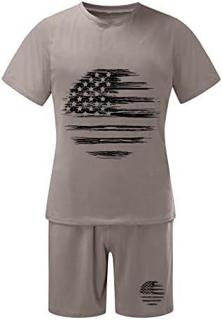 BMISEGM חולצות טריקו לקיץ גברים תלבושת קיץ חוף חוף שרוול קצר חולצה מודפסת חולצה קצרה מכנסיים 3XL בגד ים