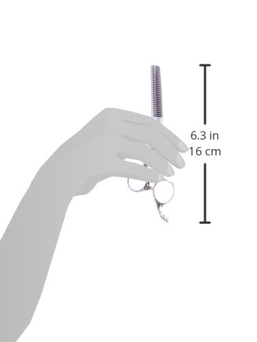ShearsDirect 28 דק על שיניים עם ידית נחש חרוטה, 5.5 אינץ ', 5.8 אונקיה