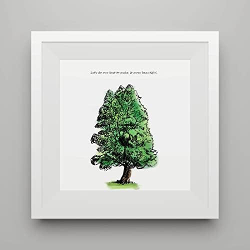 עץ חותמות ברורות לעץ לייצור כרטיסים וקישוטים לאלבום תמונות, נוף רקע רקע של טבע עץ עץ