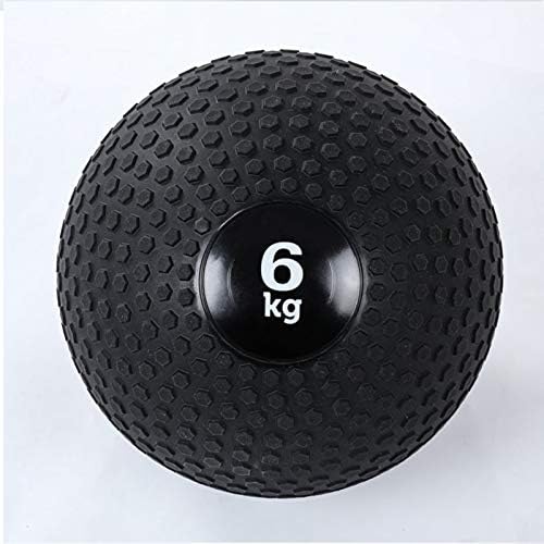 כדורי רפואה HUA כושר ביתי רפואה כדור 6 קג/13.2 קילוגרם, לא החלקה, הוכחת פיצוץ, כדור סלאם גרנד סלאם אנטי-סתיו,