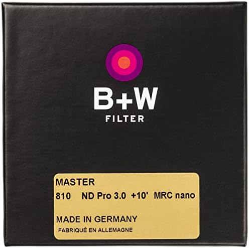 B+W 67 ממ מאסטר צפיפות ניטרלית 3.0 MRC ננו 810 מ 'פילטר זכוכית